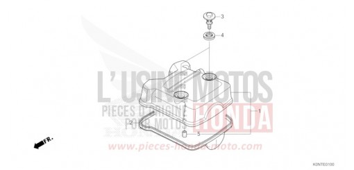 COUVERCLE DE CULASSE CBF125MEFT de 2026